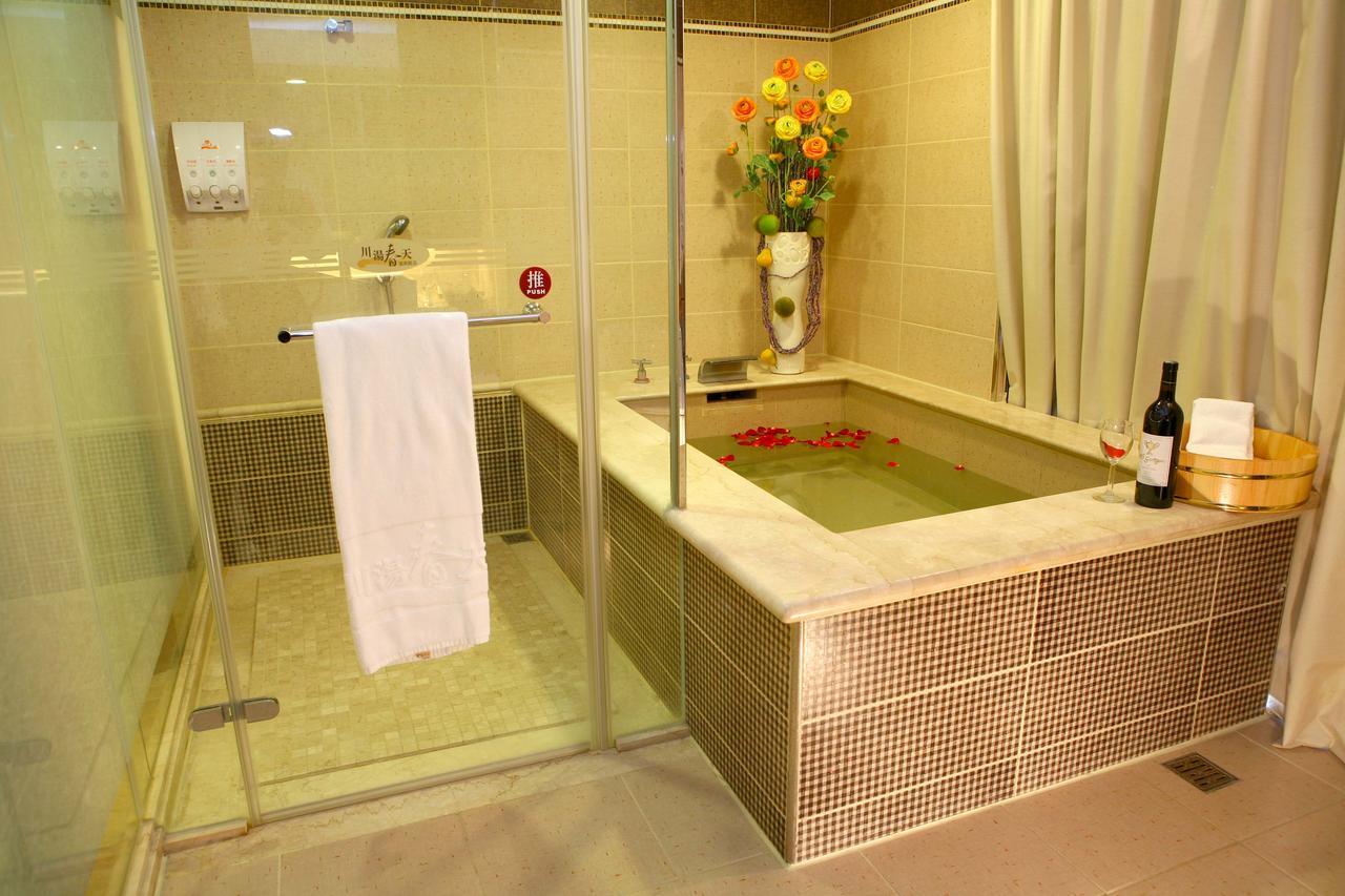 Chuang-Tang Spring Spa Hotel - Deyang Csiaohszi Kültér fotó